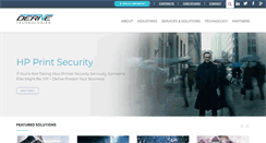 Desktop Screenshot of derivetech.com